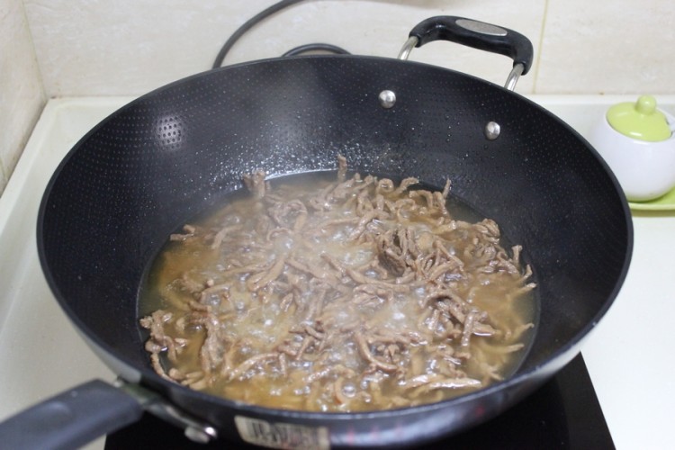 香辣牛肉丝步骤3