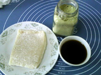 豆面红糖糍粑步骤1