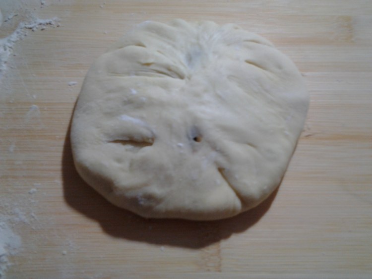 菜干糖麦饼步骤9