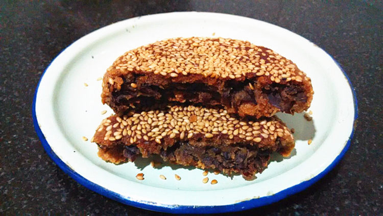 枣泥麻饼步骤13