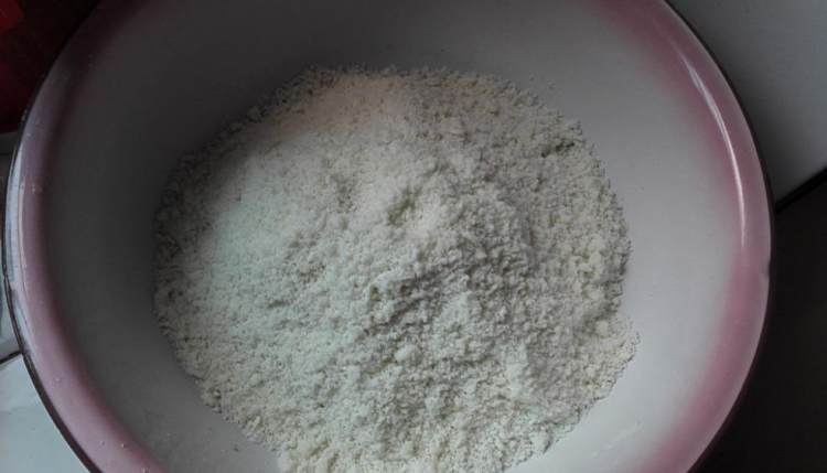 白糖红枣猪油松糕步骤2