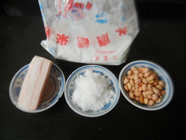 猪油花生糯米糕步骤1