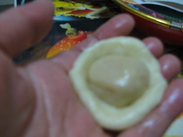 绿豆沙馅苏式月饼步骤3