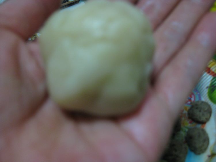 绿豆沙馅苏式月饼步骤10