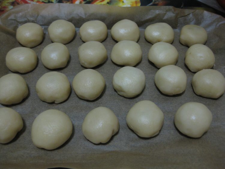 绿豆沙馅苏式月饼步骤11
