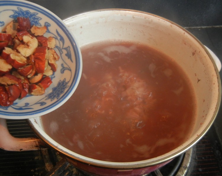 红枣莲子赤豆粥步骤8