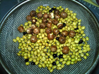 莲子豆浆步骤2