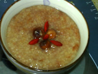 莲子小米粥步骤7