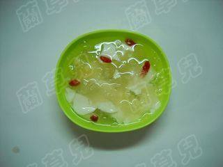 银耳豆腐花步骤8