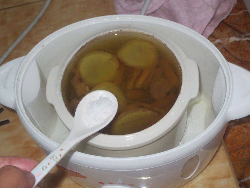 党参猪心汤步骤10