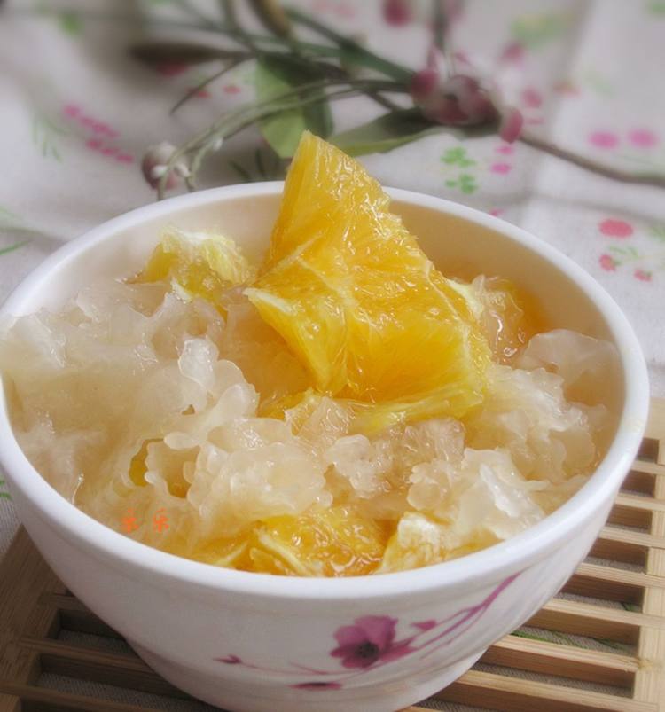 香橙银耳糖水步骤5