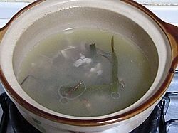 虫草枸杞猪心汤步骤8