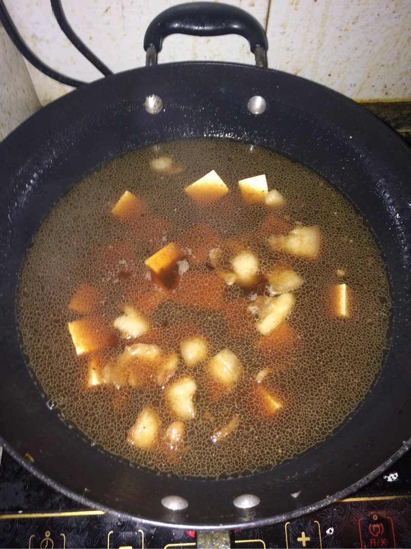 胶东巴蛸炖菜步骤4