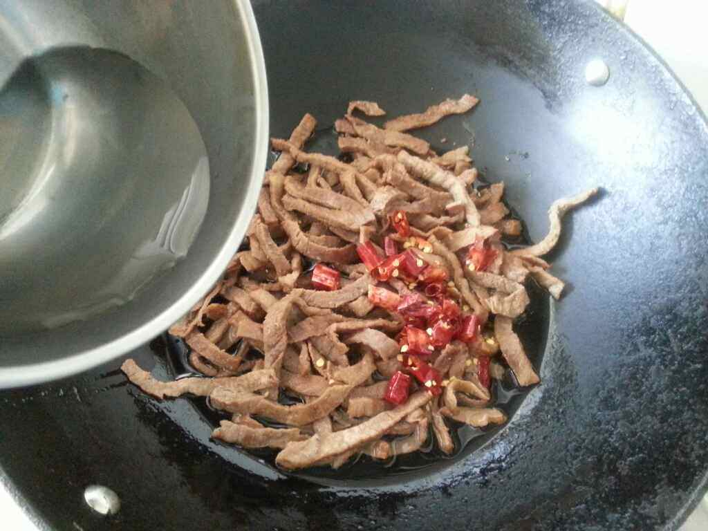 自制香辣牛肉条步骤4