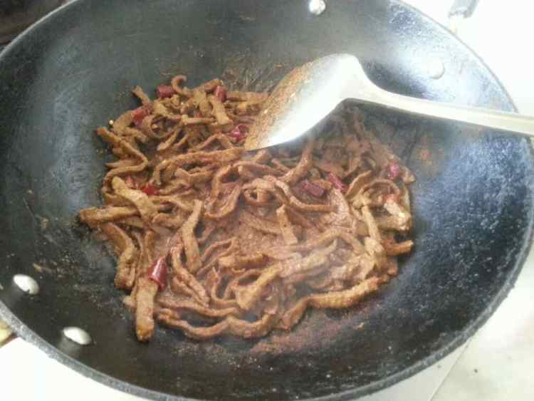 自制香辣牛肉条步骤8