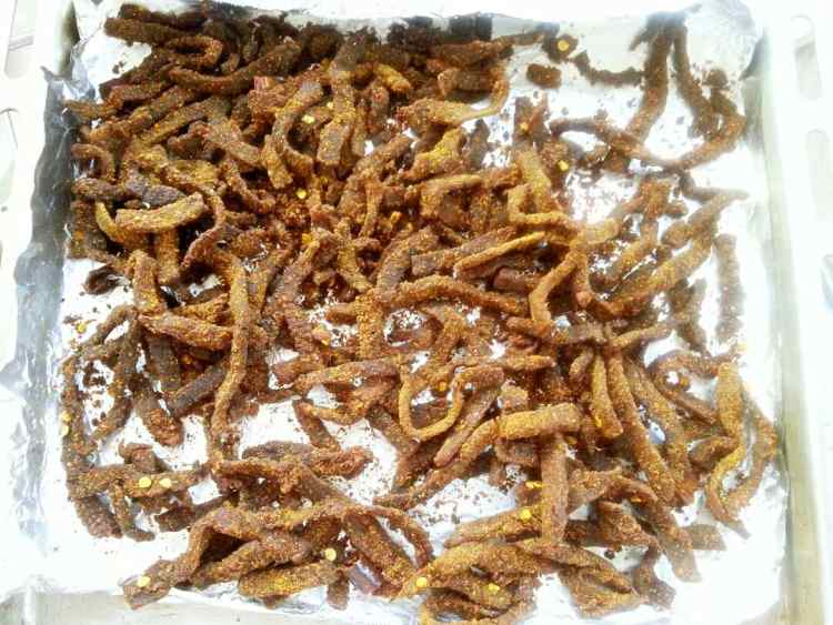 自制香辣牛肉条步骤12