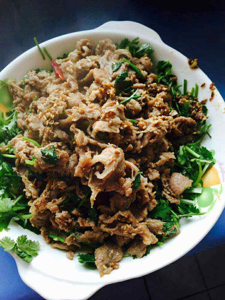 孜然羊肉步骤6
