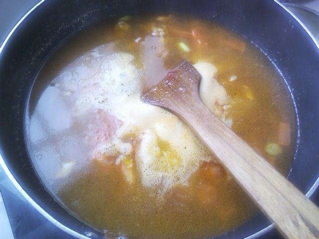 土豆烧羊肉步骤7