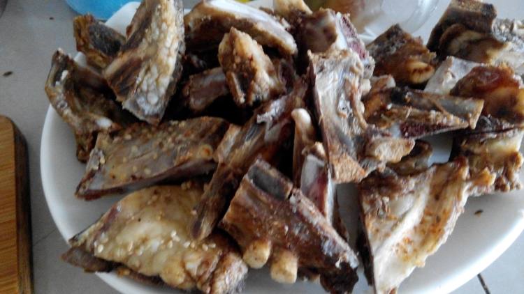羊排炒饭步骤1