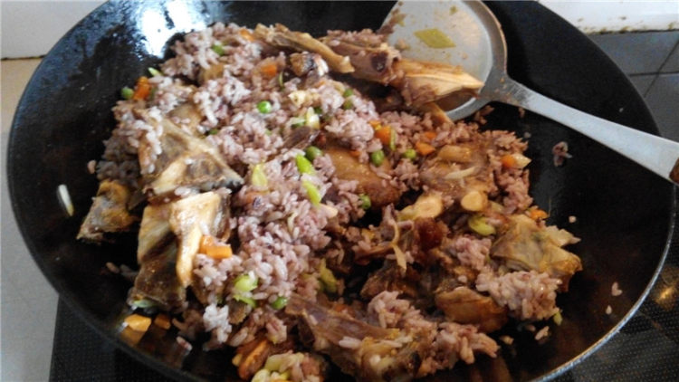 羊排炒饭步骤13