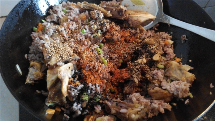 羊排炒饭步骤14