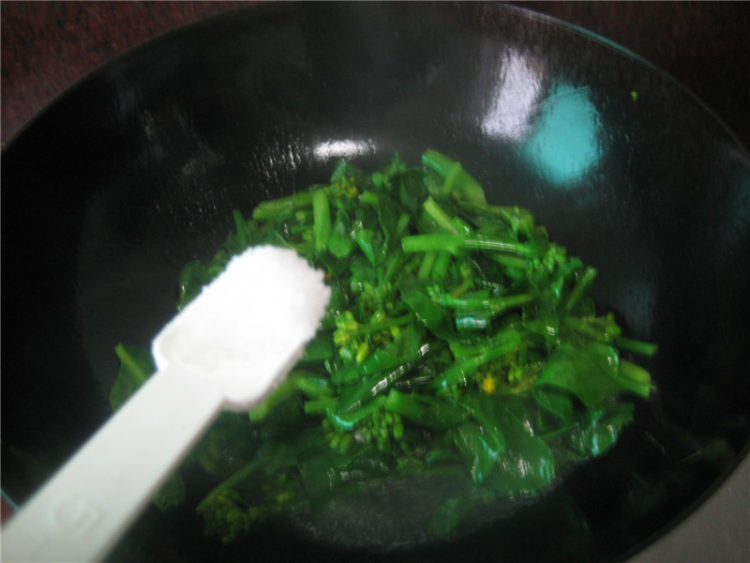 蚝油牛肉芥蓝菜步骤9
