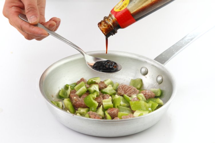 蚝油青椒牛肉步骤3