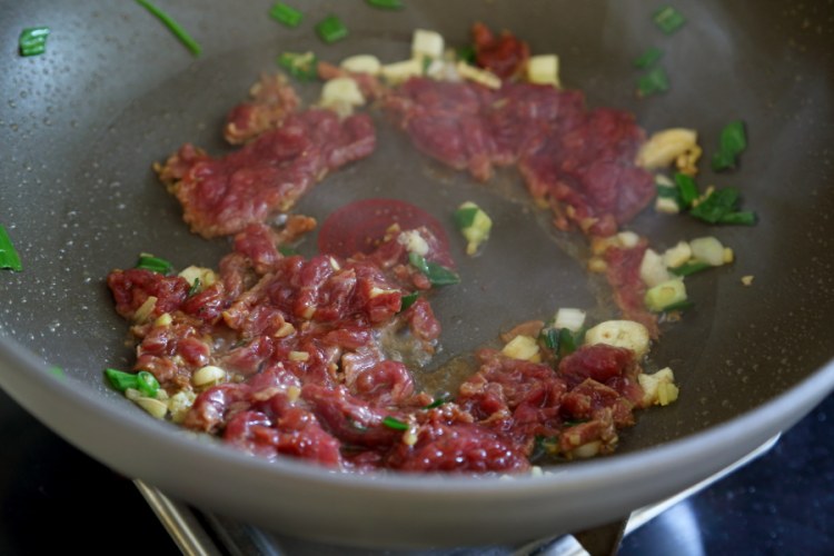 杂蔬炒牛肉步骤14