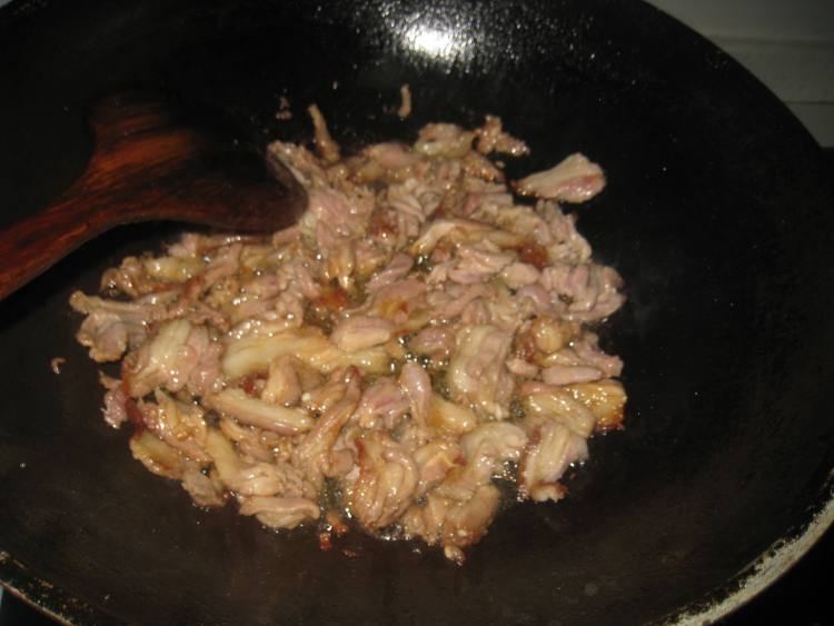 爆炒羊肉步骤5