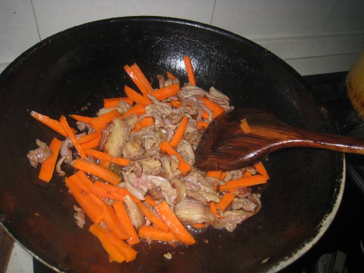 爆炒羊肉步骤6