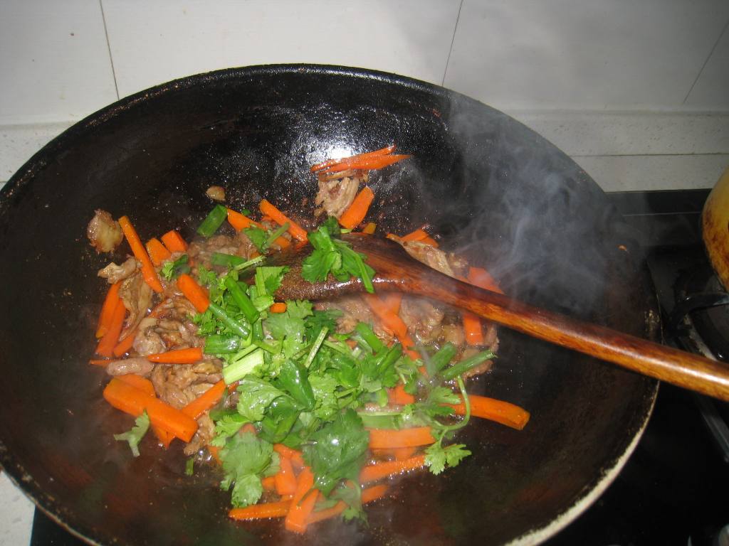 爆炒羊肉步骤9