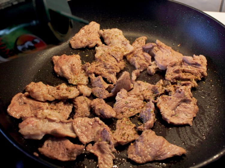 干煸羊肉步骤5