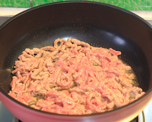 小炒牛肉步骤7