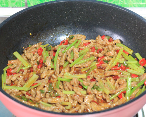 小炒牛肉步骤13