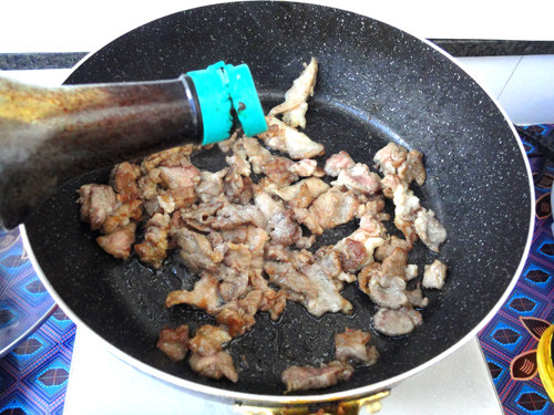 洋葱孜然羊肉步骤9