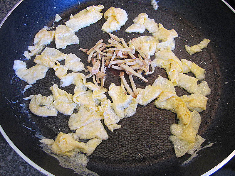 紫苏苗鸡蛋汤步骤4