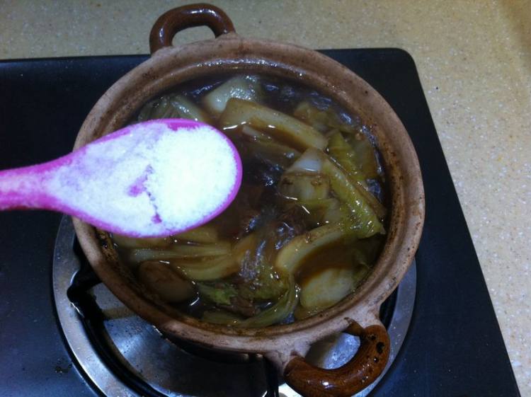 牛肉白菜煲步骤8