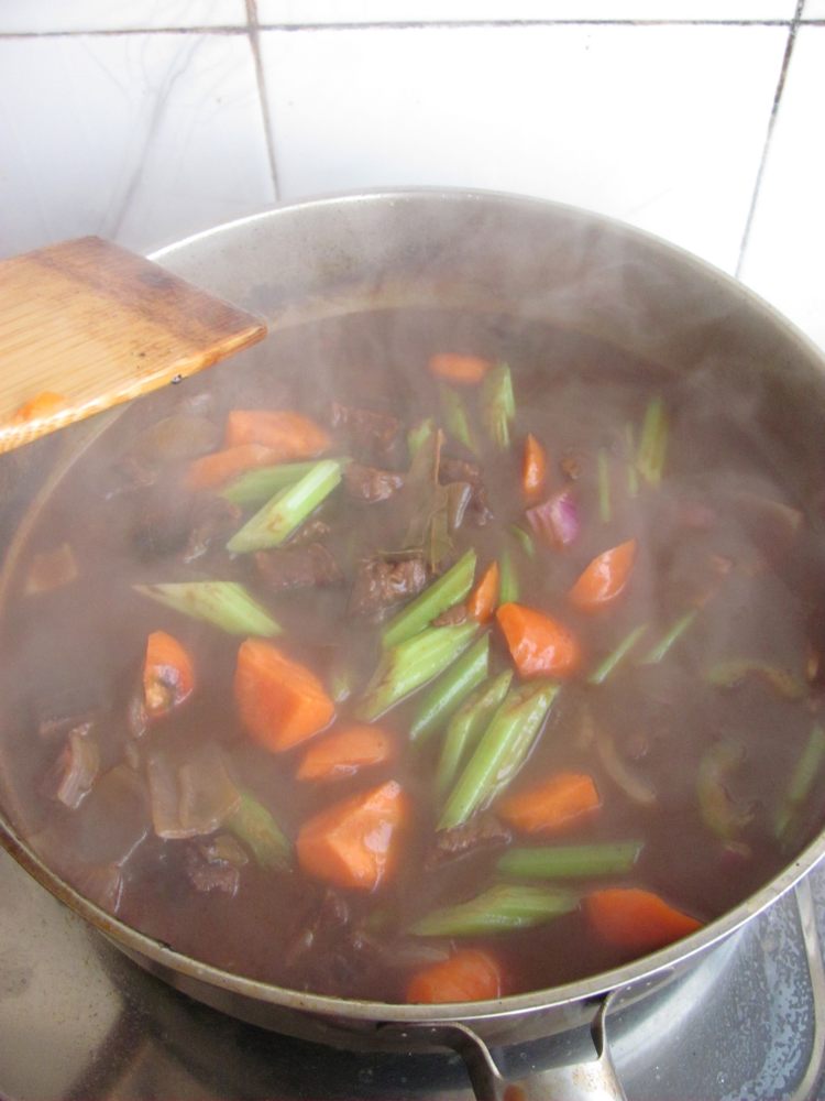 红酒烩牛肉步骤14