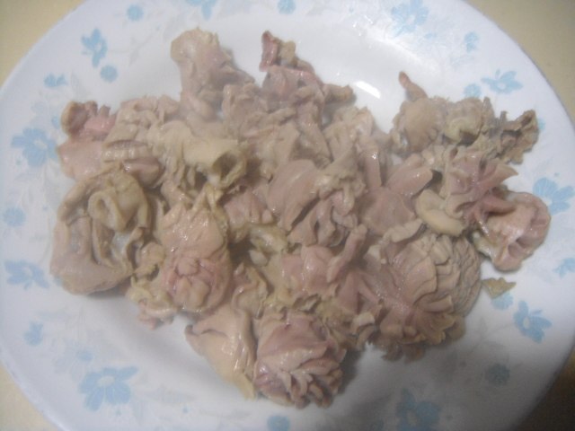 鸡胗炒辣椒步骤5