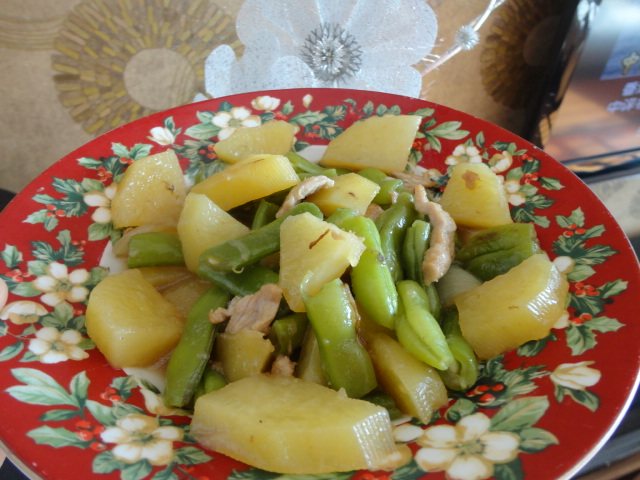 四季豆炒土豆步骤10