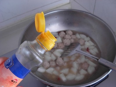 肉丸白萝卜汤步骤9