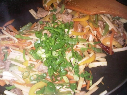 辣椒杏鲍菇炒肉步骤10