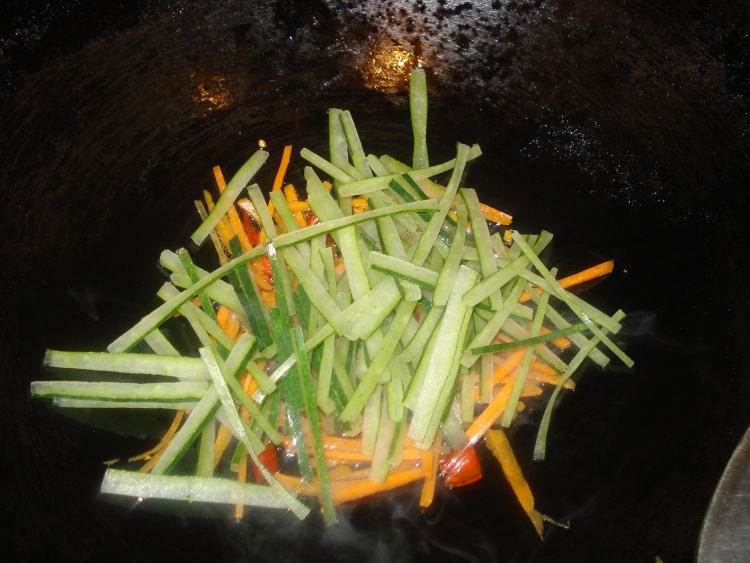 辣炒素三丝步骤5