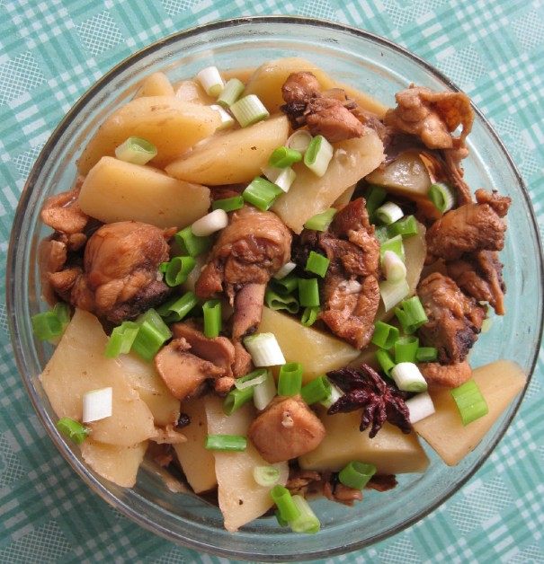 土豆烧鸡肉步骤11