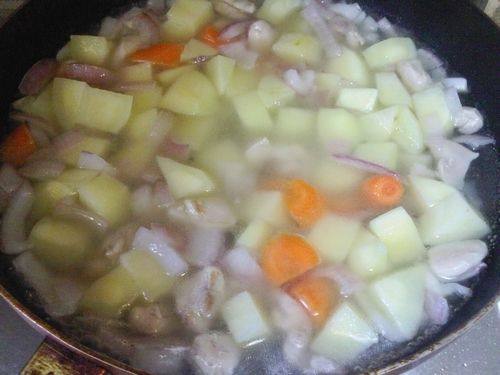 咖喱土豆鸡腿肉步骤7