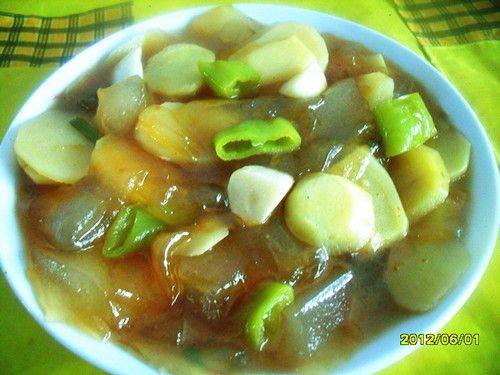 土豆炖鲜粉皮步骤13
