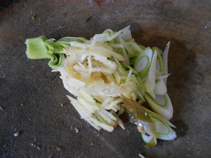 滑炒羊肉步骤2