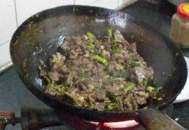 滑炒羊肉步骤6