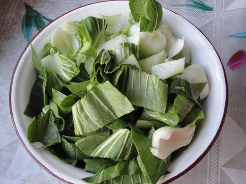油菜土豆片步骤2