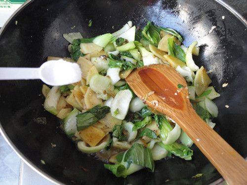 油菜土豆片步骤9